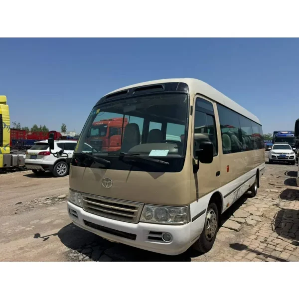 Toyota Coaster 23 Passenger Van – For Sale From China | CHINESE CAR IN EUROPE